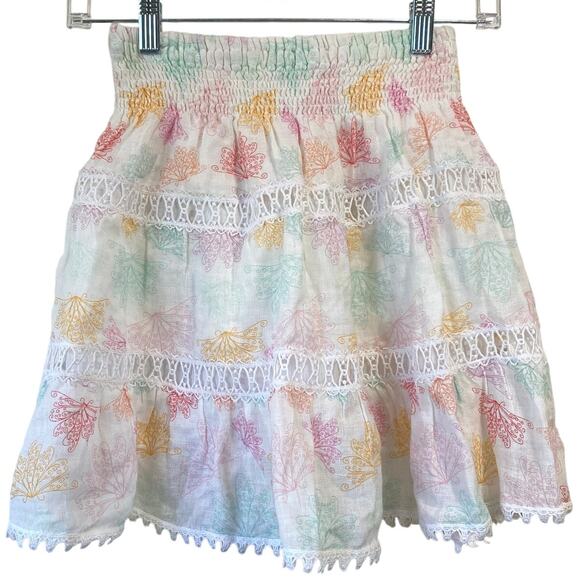 Temptation Positano Ravello Long Top Scala Mini Skirt Set Butterfly - Picture 4 of 9